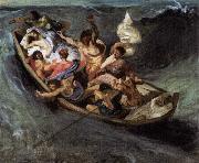 Eugene Delacroix Christ on the Lake of Gennezaret oil painting on canvas
